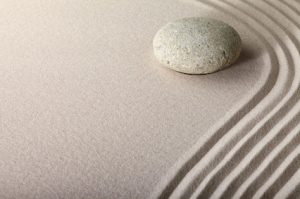 zen sand stone garden japanese meditation relaxation and spa image spiritual balance round rock